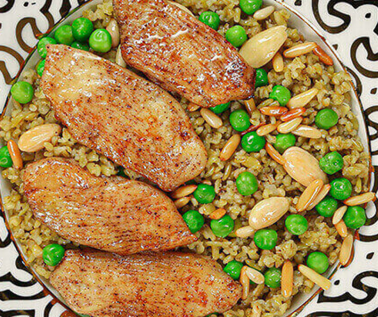 06 Chicken Fareek Top View Recipe 3